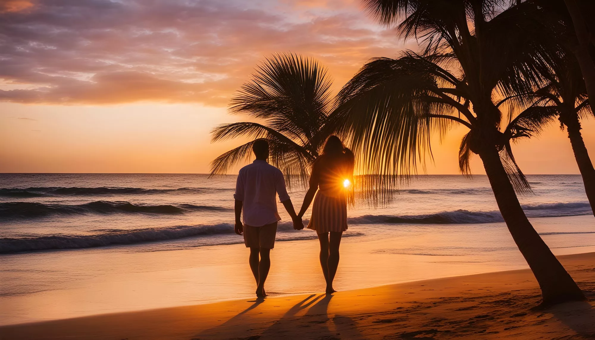 couple-holding-hands-beach-sunset